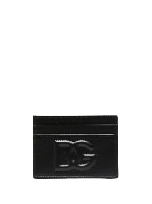 Card holder with embossed logo DOLCE&GABBANA | BI0330AG08180999